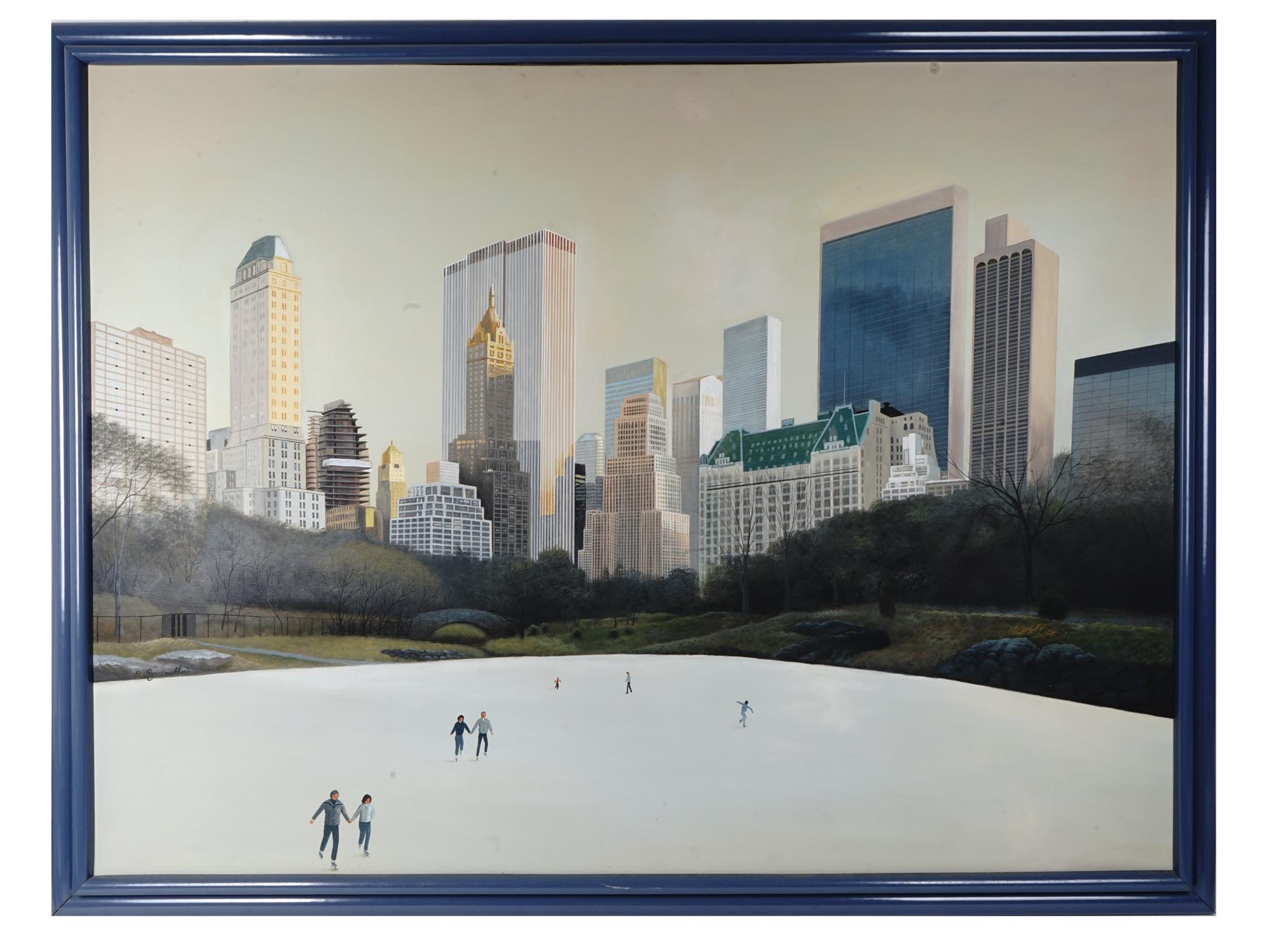 NYC CENTRAL PARK PAINTING BY DIANE ROMANELLO PIC-0